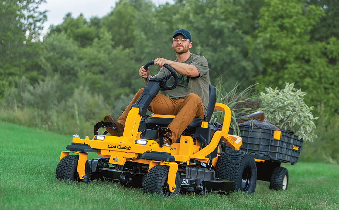 4 attachments available with the Ultima Series ZTS at Cub Cadet US