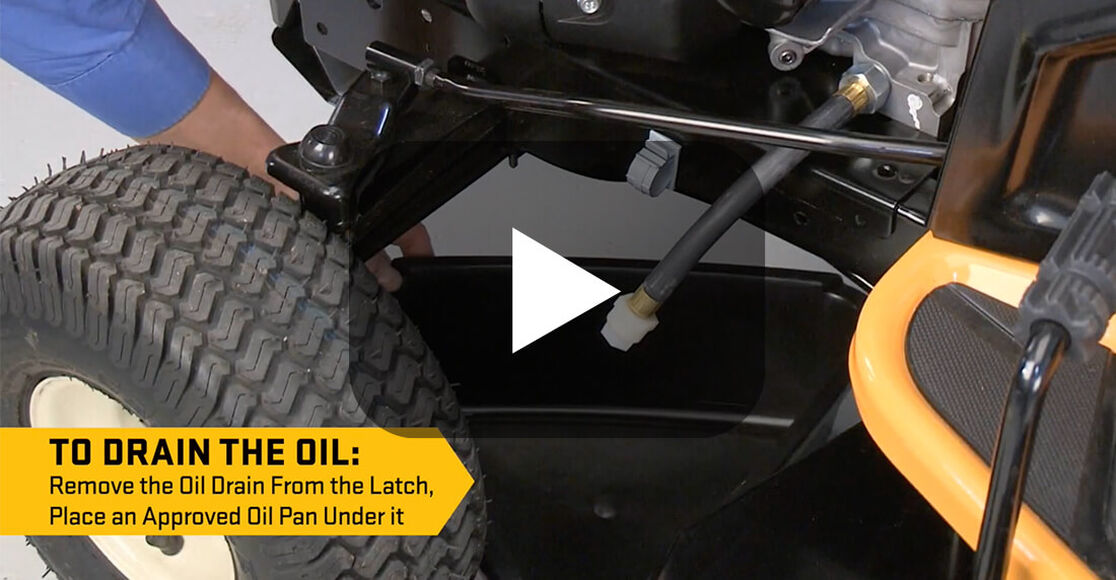 How to Change the Oil in Your Riding Mower Enduro Series Cub Cadet US