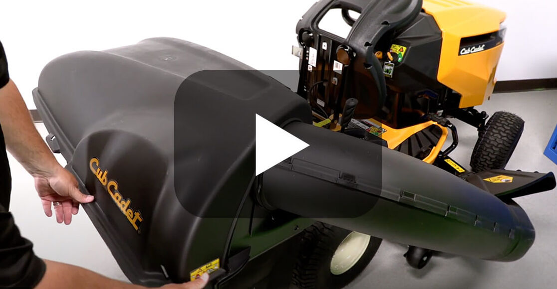 How to Assemble a Triple Bagger on a Riding Mower Enduro Series Cub