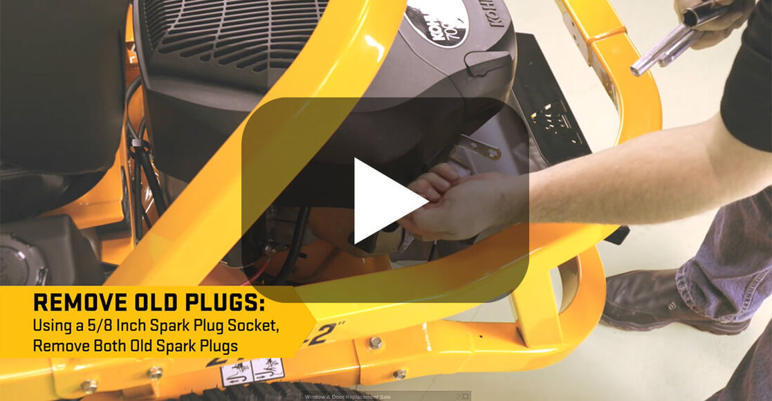 How to Change the Spark Plugs on a ZeroTurn Mower Ultima Series
