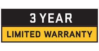 3-Year Unlimited-Hour Warranty