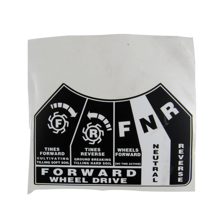 LABEL-450 TILLER SHIELD