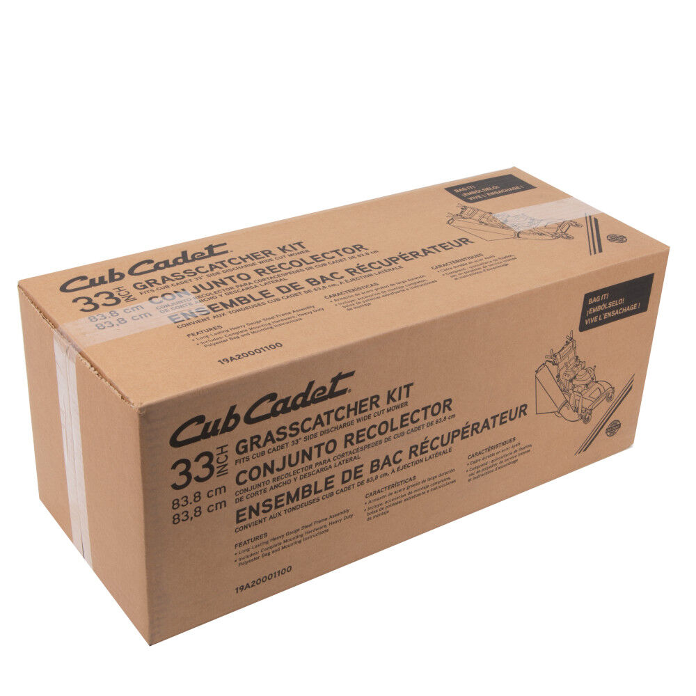 Cub cadet outlet 33 bagger