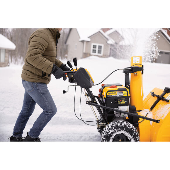 Cub Cadet&reg; 2X&reg; 30" MAX&trade; IntelliPOWER&reg; Snow Blower Clearing Driveway