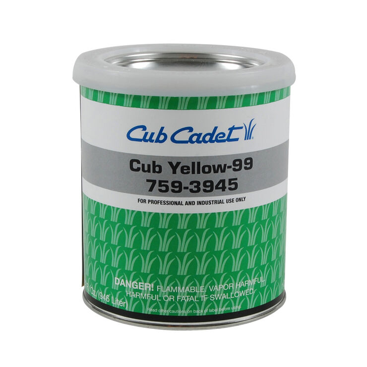 Paint &#40;Cub Cadet Yellow&#41; 99 Quart