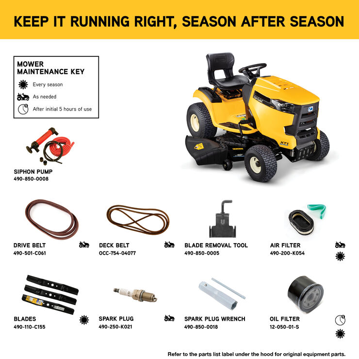Cub Cadet Xt1 Lt50 Lawn Tractor Cub Cadet Us