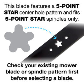 2-in-1 Blade for 42-inch Timing Cutting Decks