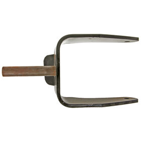 Caster Wheel Yoke (Powder Black)