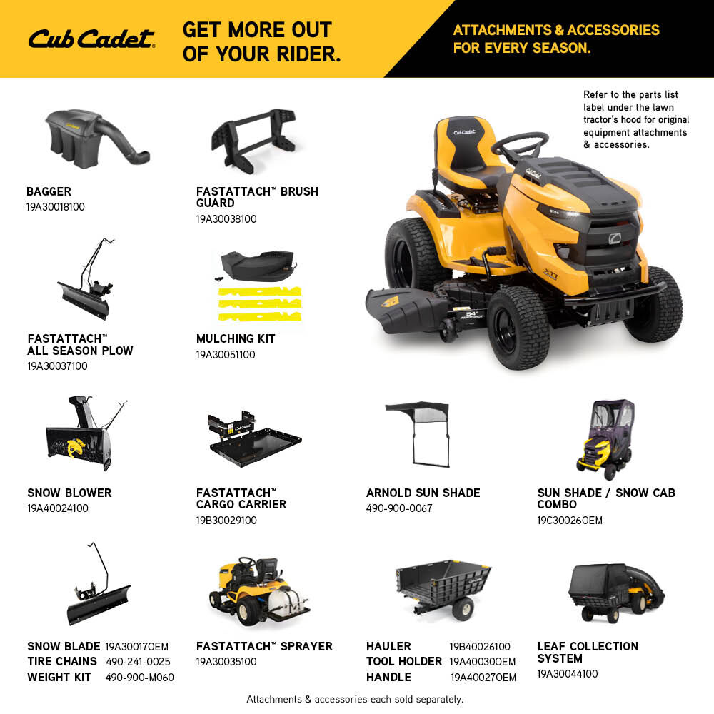 Cub Cadet XT1 ST54 Lawn Tractor Cub Cadet US