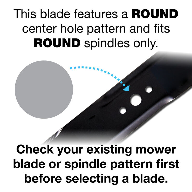 Low Lift Blade for 46-inch Cutting Decks