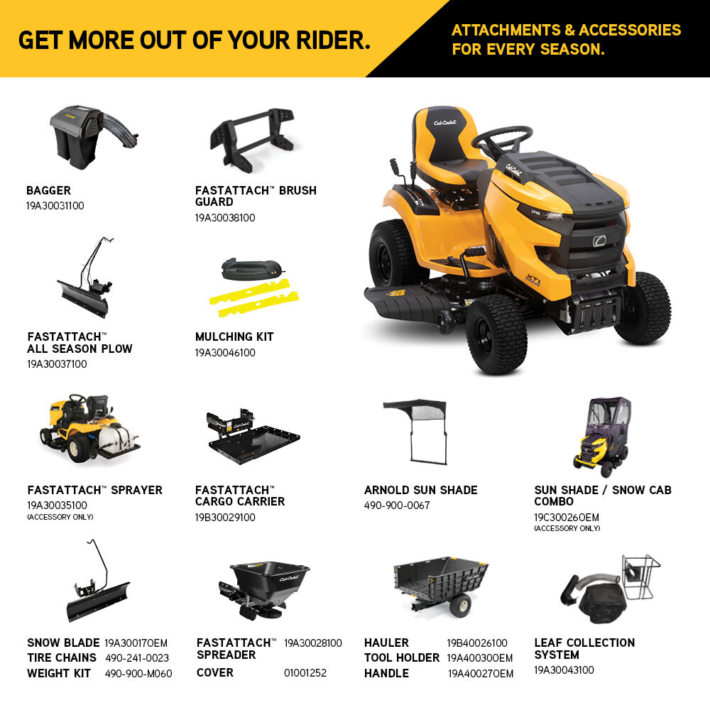 Cub Cadet XT1 LT42 INTELLIPOWER Lawn Tractor Cub Cadet US
