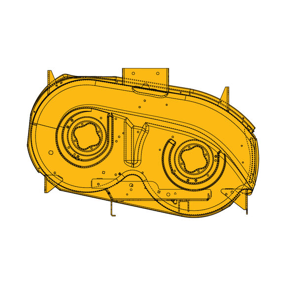 42" Deck (Cub Cadet Yellow)