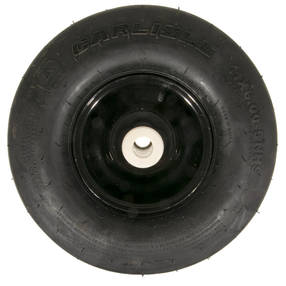 Front Air Filled Caster Wheel Assembly (Black) - 634-05664A
