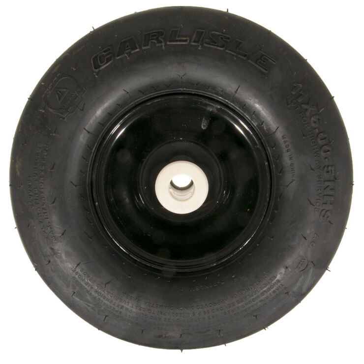 Front Air Filled Caster Wheel Assembly &#40;Black&#41;