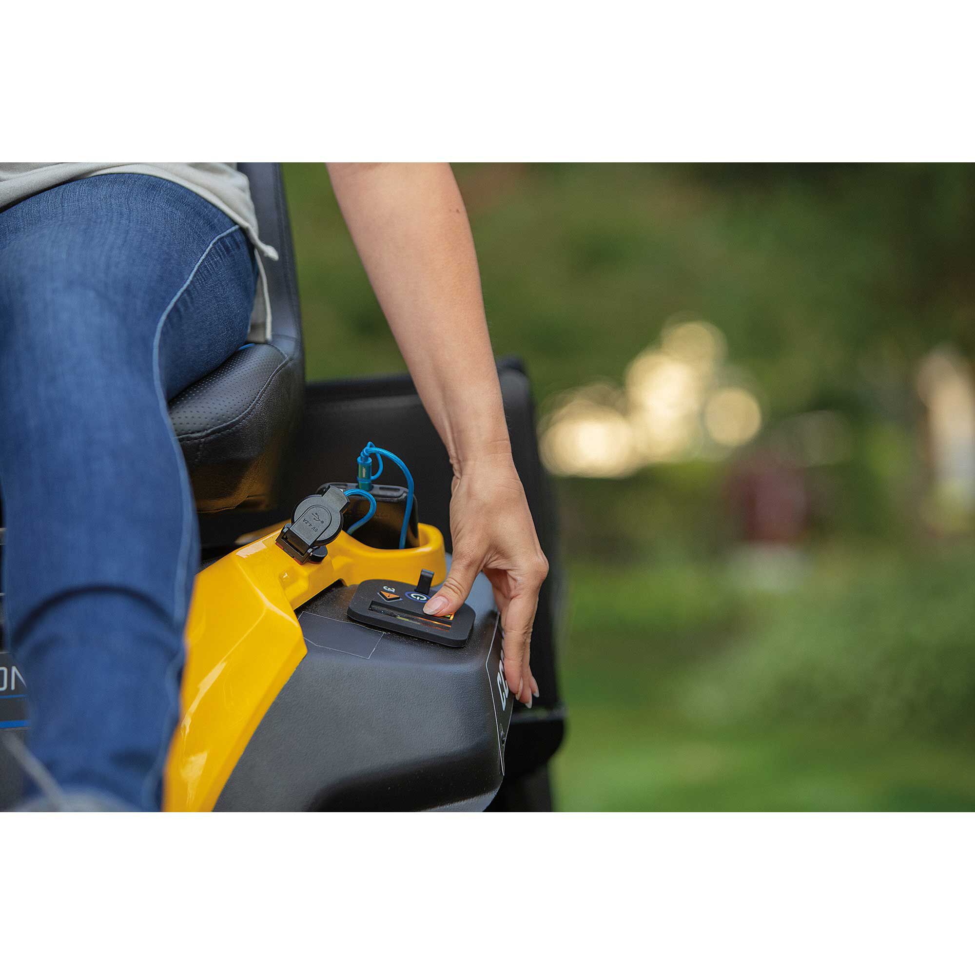 Cub Cadet CC30E Electric Riding Mower Cub Cadet US