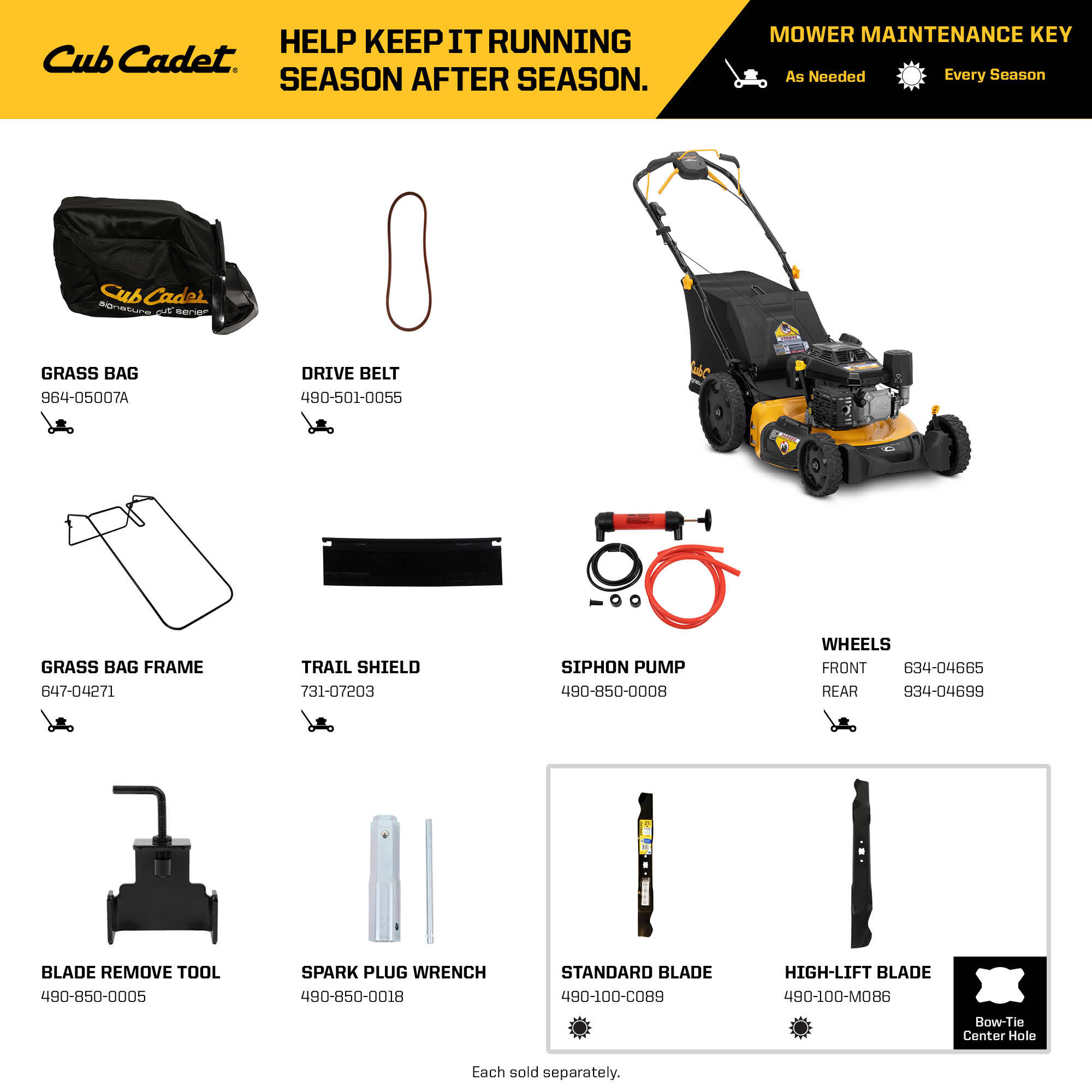 Cub Cadet SC500K Self Propelled Mower Cub Cadet US