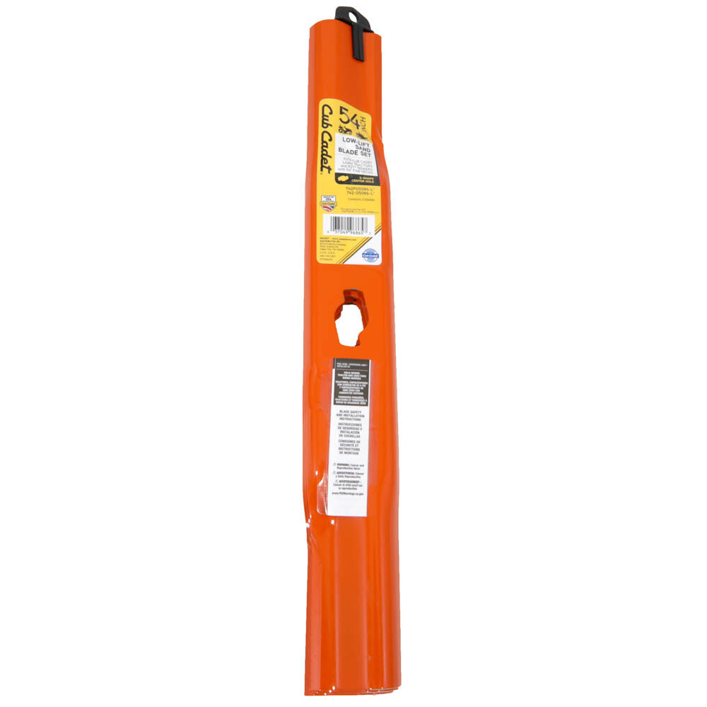 Low Lift Blade for 54 inch Cutting Decks 490 110 C201 Cub Cadet US