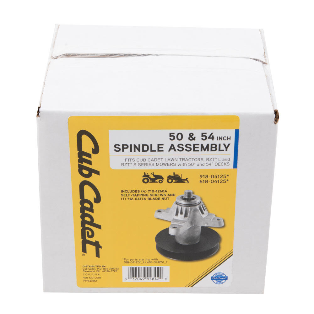 Rzt 50 deals spindle