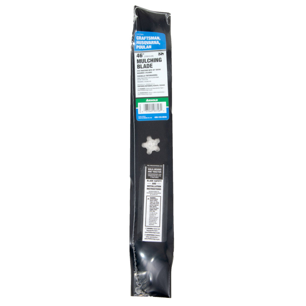 Husqvarna 46 best sale inch mulching blades