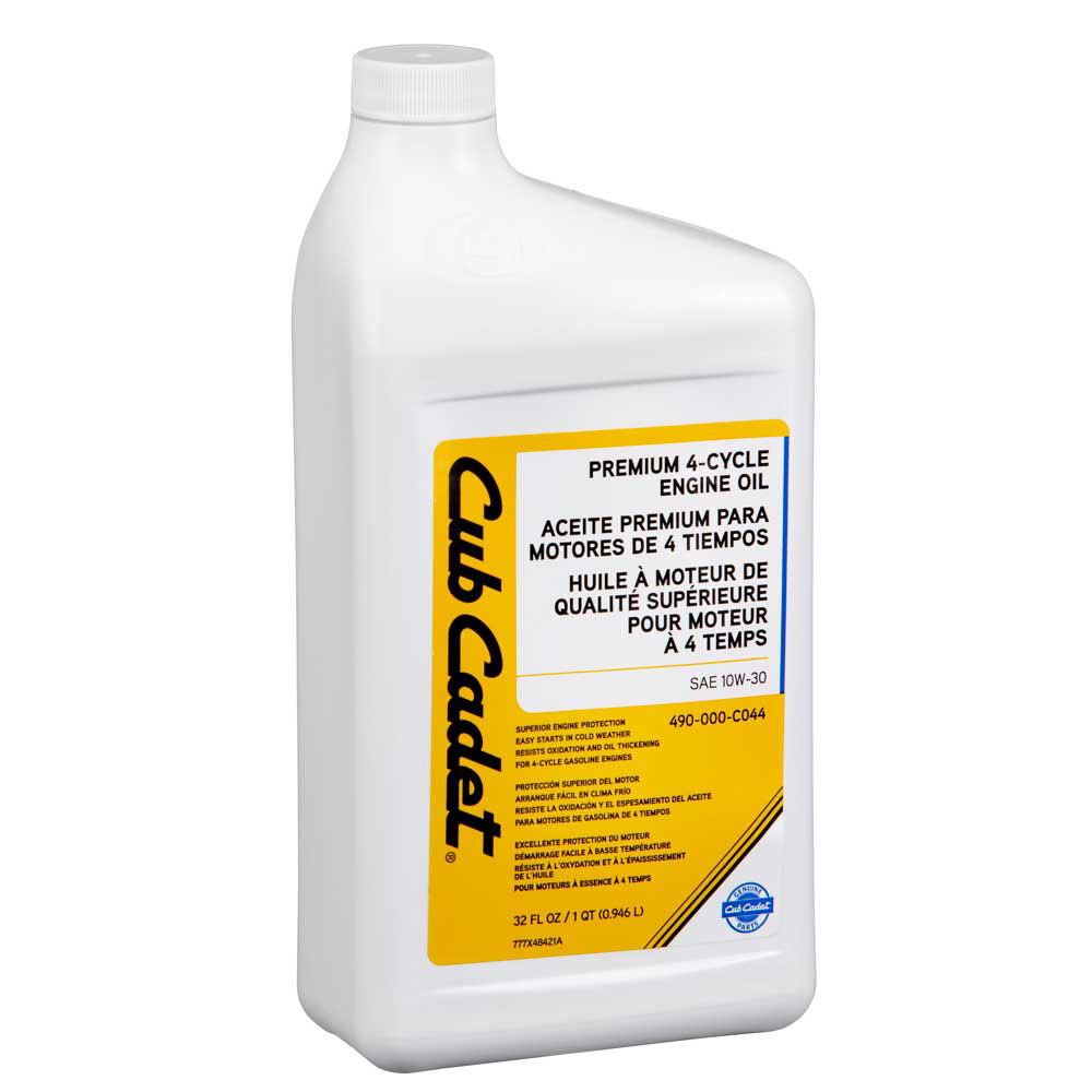SAE 10W-30 Engine Oil - 32 oz - 490-000-C044 | Cub Cadet US