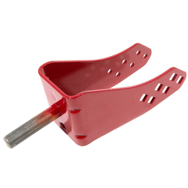 Caster Bracket &#40;RH&#41; Red Metallic
