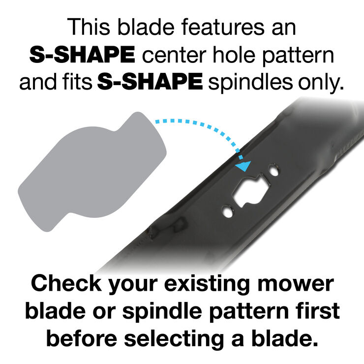 Ultra High-Lift Blade for 42-inch Cutting Decks