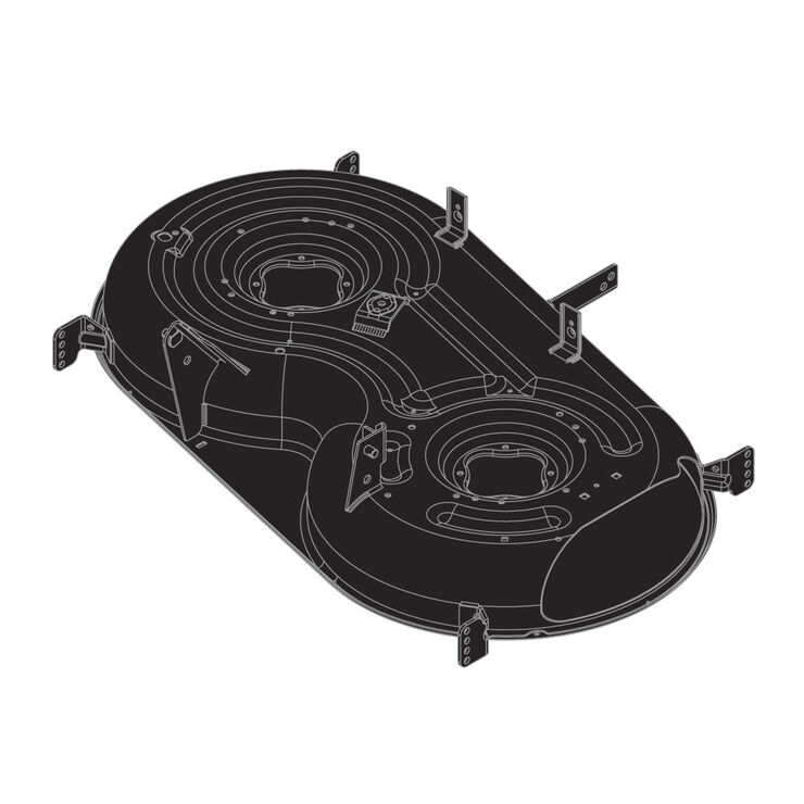 MTD 983-05076A-0637 42 4W Deck Shell