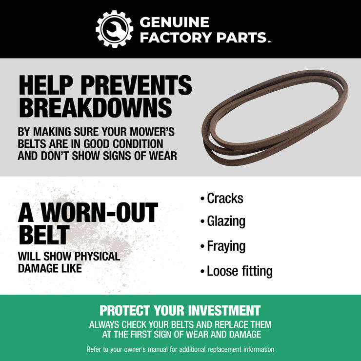 Riding Mower 30-inch Deck Belt
