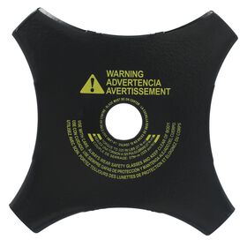4-Tooth Brushcutter Blade