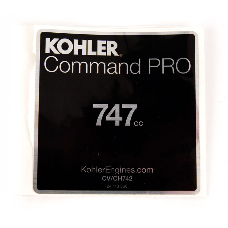 HDAC 747CC/CV-CH742 DECAL    N