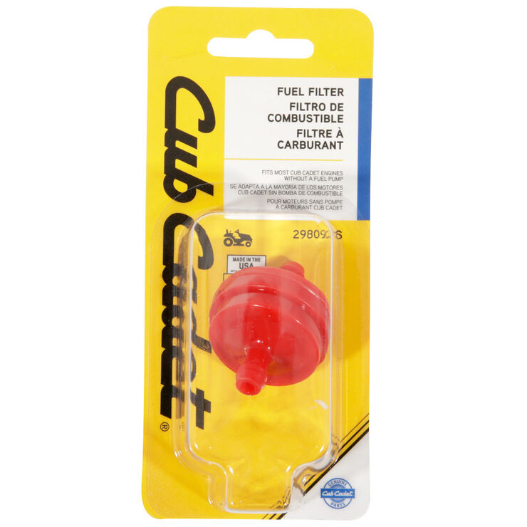 Fuel Filter - 490-202-U002 | Cub Cadet US
