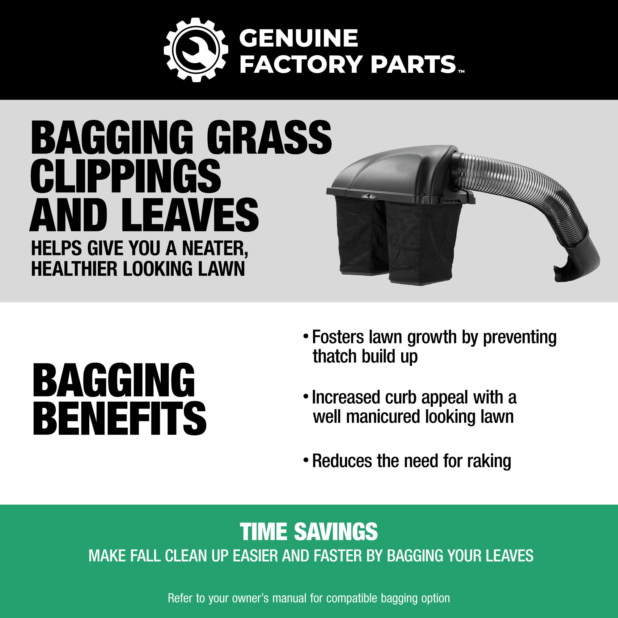Walk-Behind Bagger for 33-inch Decks - 19A20001GFP | Cub Cadet US