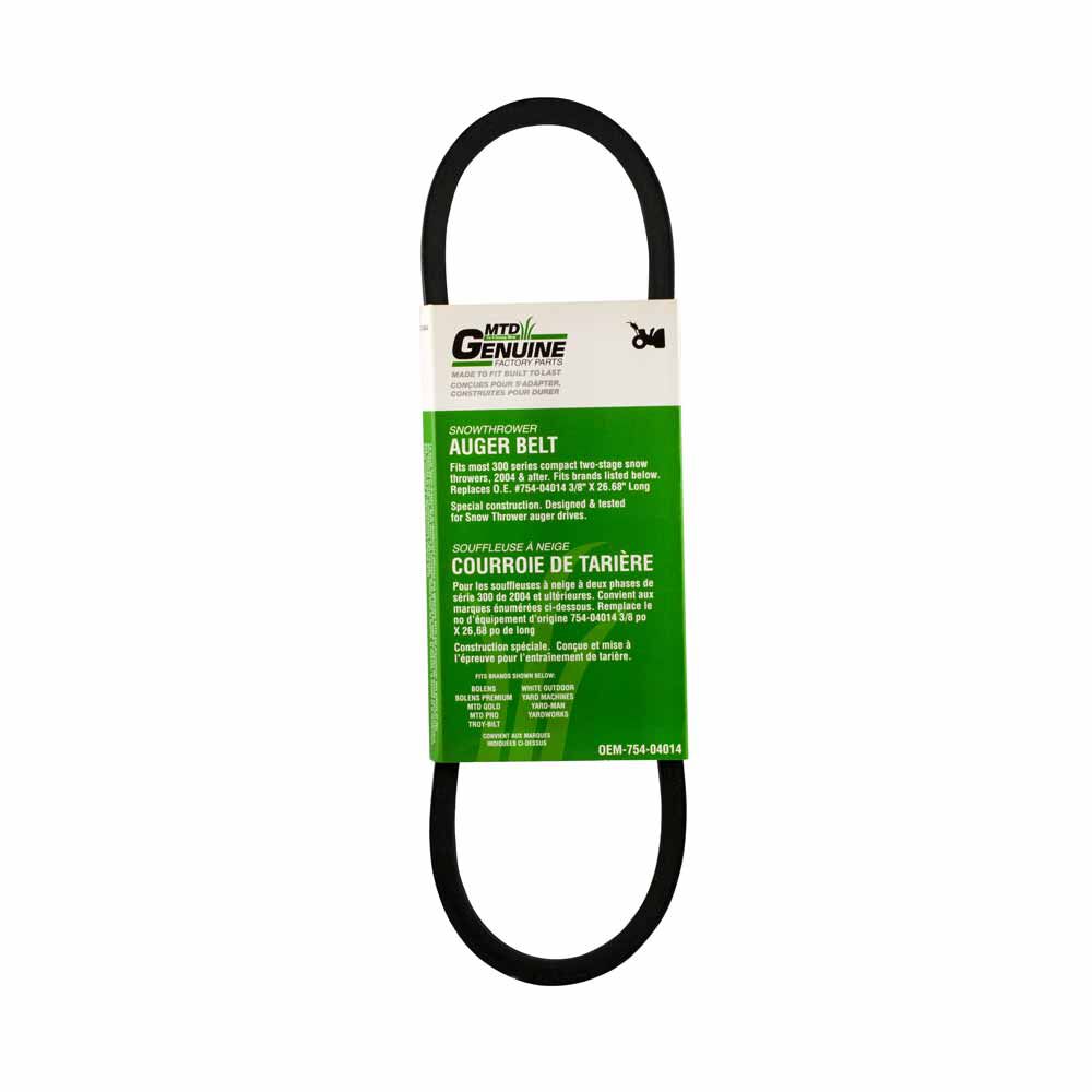 MTD Part # OEM-754-04014 BELT:V TYP:3/8 X MTD Part # OEM-754-04014 BELT:V TYP:3/8 X