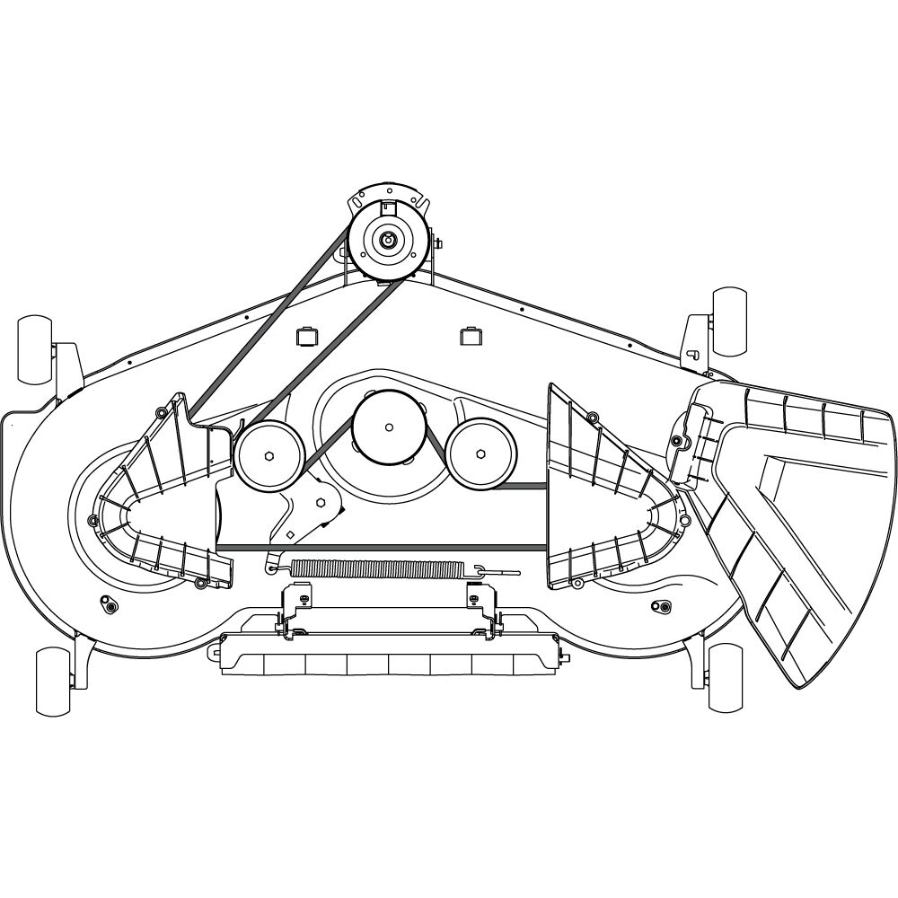 Cub cadet sales mower deck belt