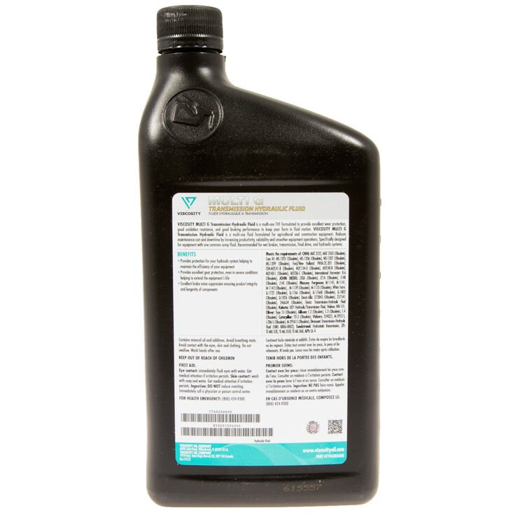 Multi G Transmission Hydraulic Fluid