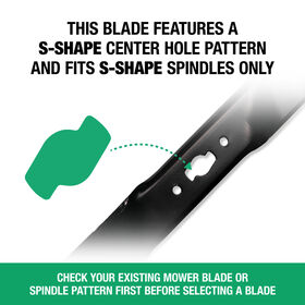 High-Lift Blade for 50-inch Cutting Decks