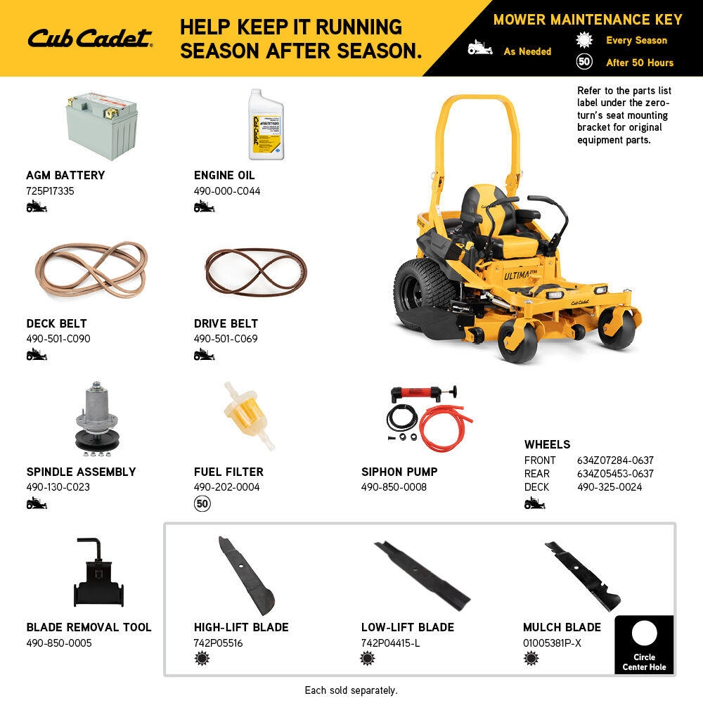 Cub cadet 60 inch zero turn best sale with steering wheel