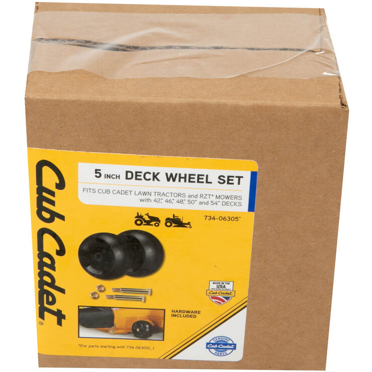 5-inch Deck Wheel with Hardware