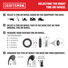 Rear Drive Wheel Assembly - 11 x 2