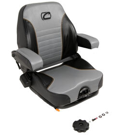 Seat W/Suspension and Lumbar Adjust