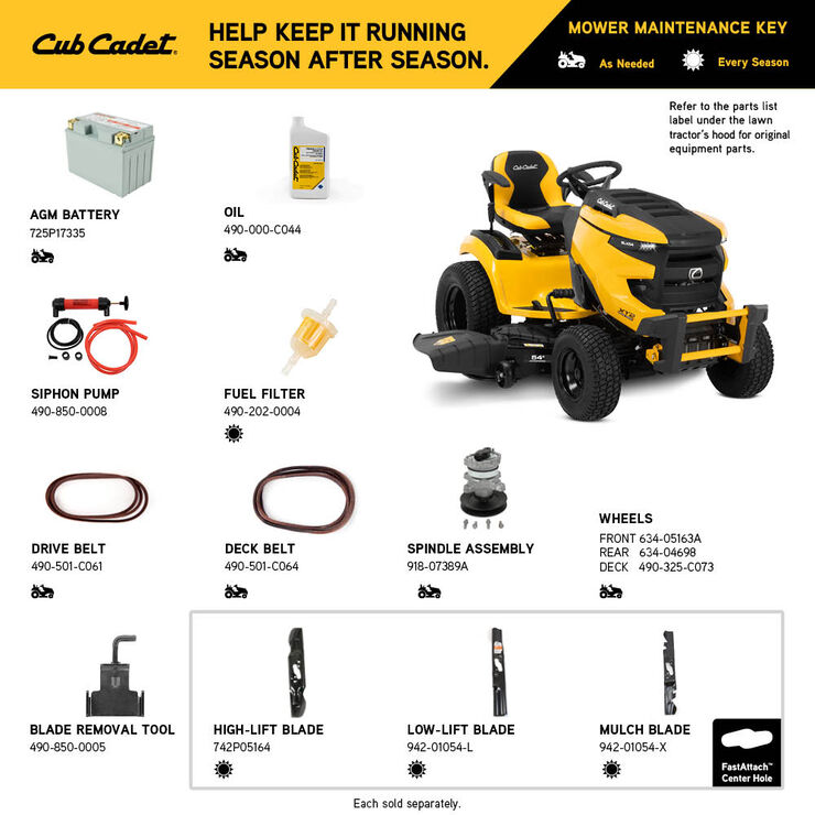 Cub Cadet XT2 GX54 D Garden Tractor | Cub Cadet US