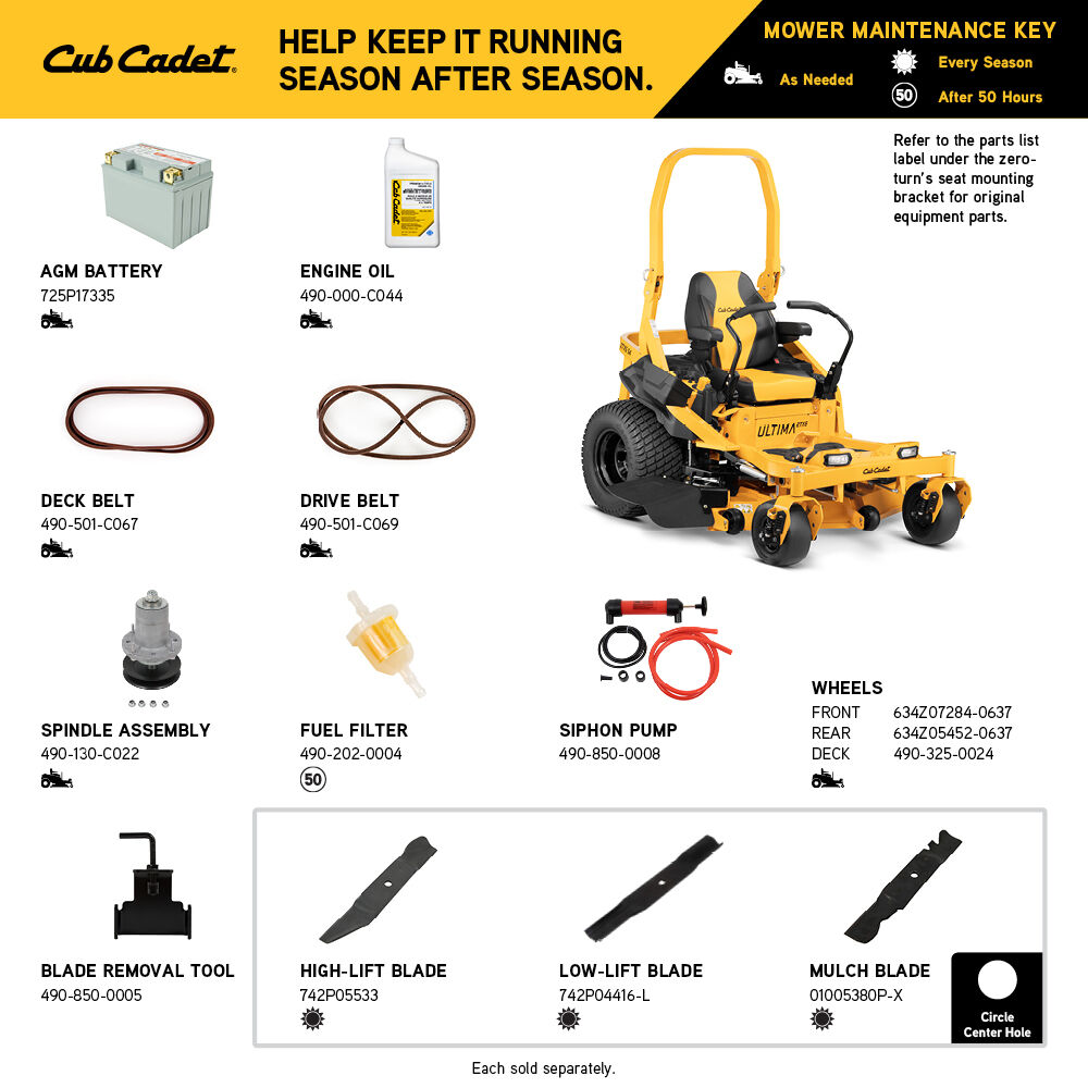 Cub cadet ultima ztx5 outlet