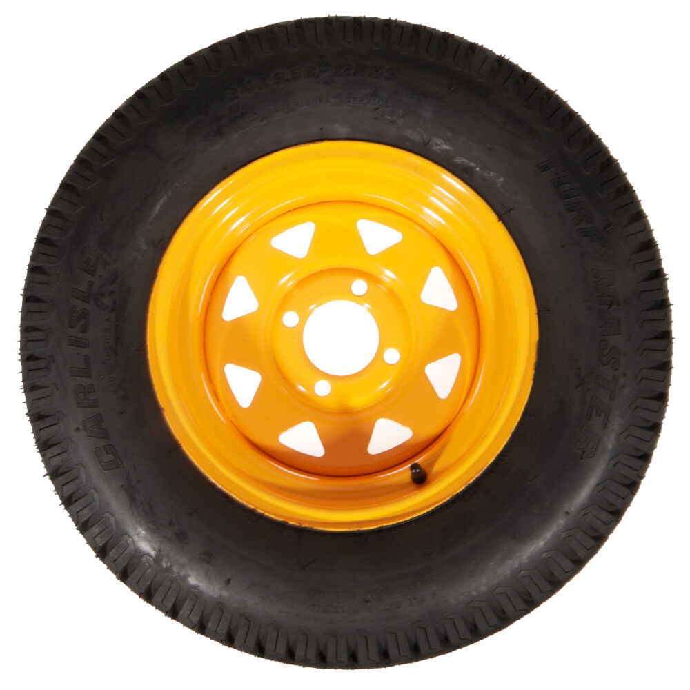 Wheel Assembly (24 x 9.5-12) (Cub Cadet Yellow) - 934-05424-4021