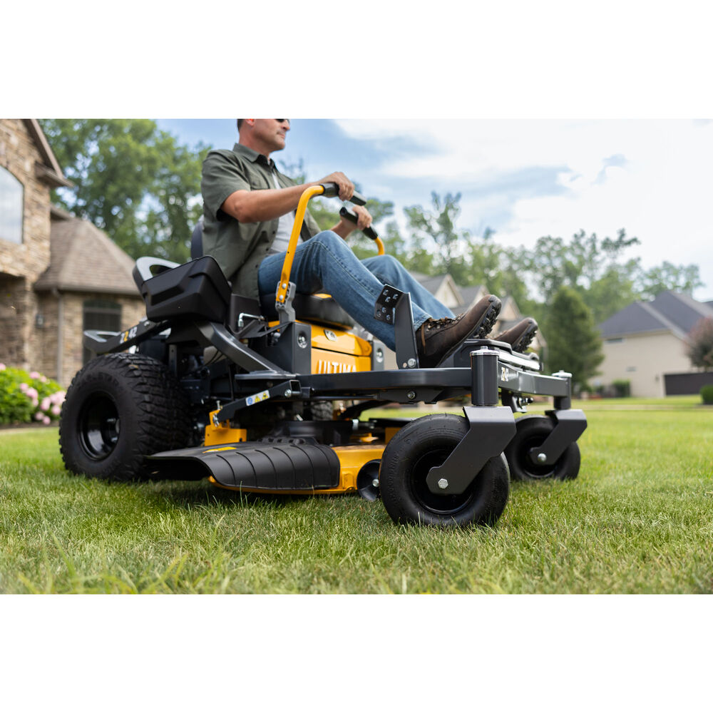 Cub Cadet Ultima Z2 42 mowing action shot