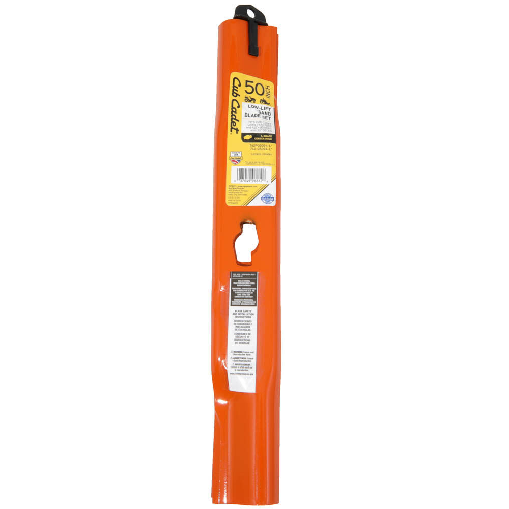Low-Lift Blade for 50-inch Cutting Decks - 490-110-C200 | Cub Cadet US
