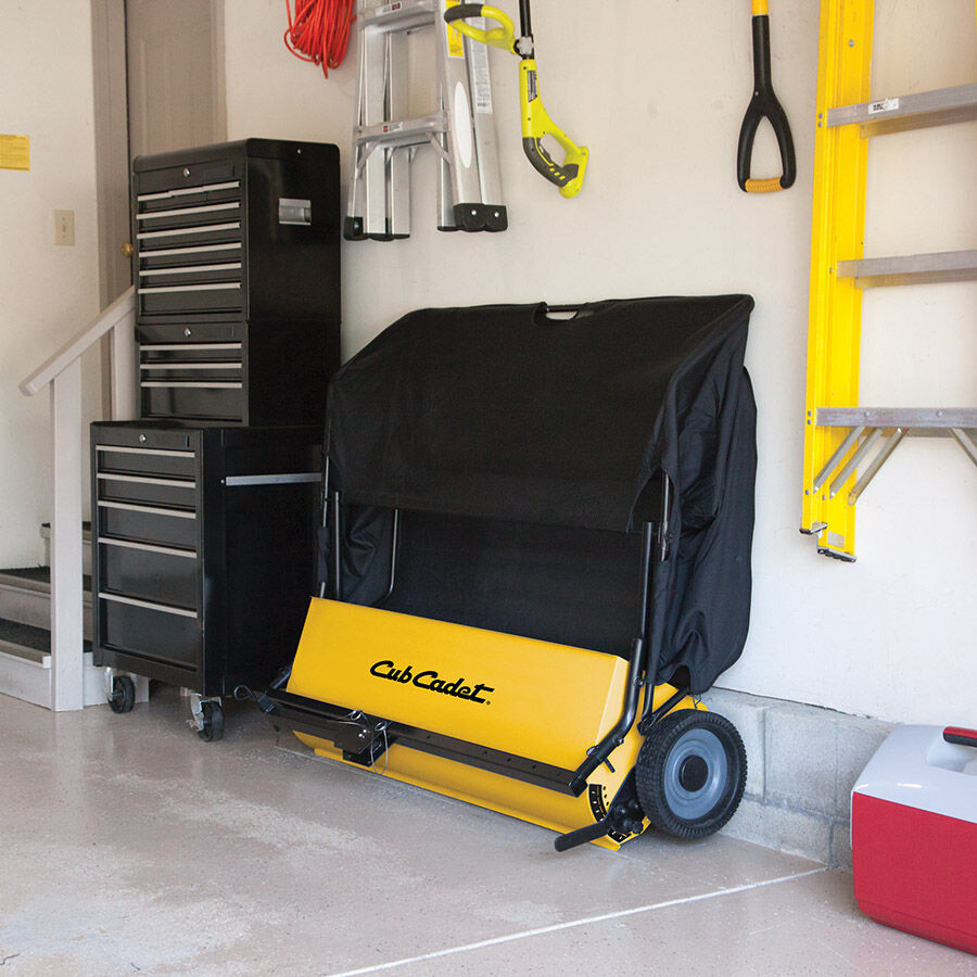 Cub cadet lawn sweeper outlet