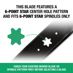 2-in-1 Blade for 54-inch Cutting Decks