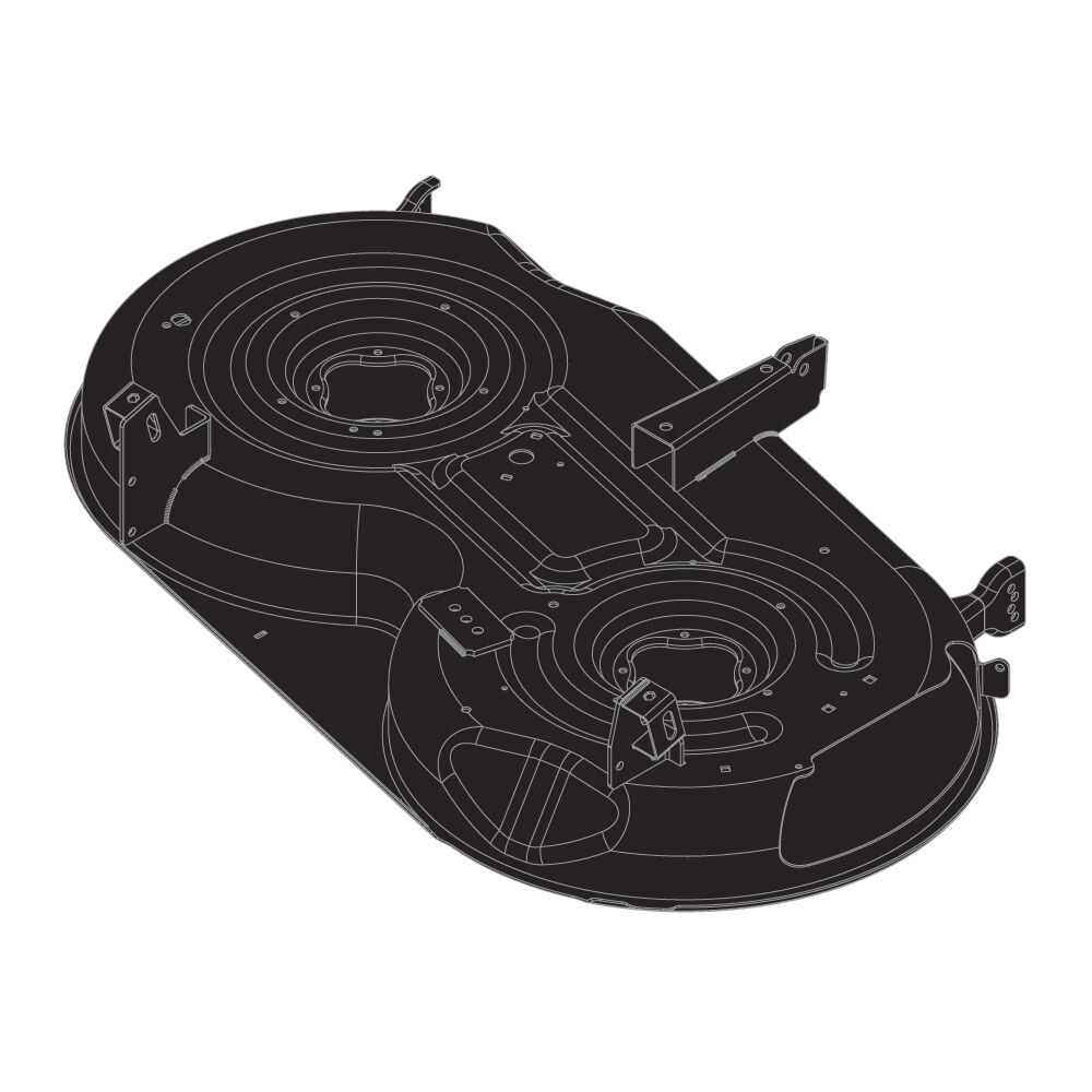 46 Deck Shell 603P05740 0637 Cub Cadet US