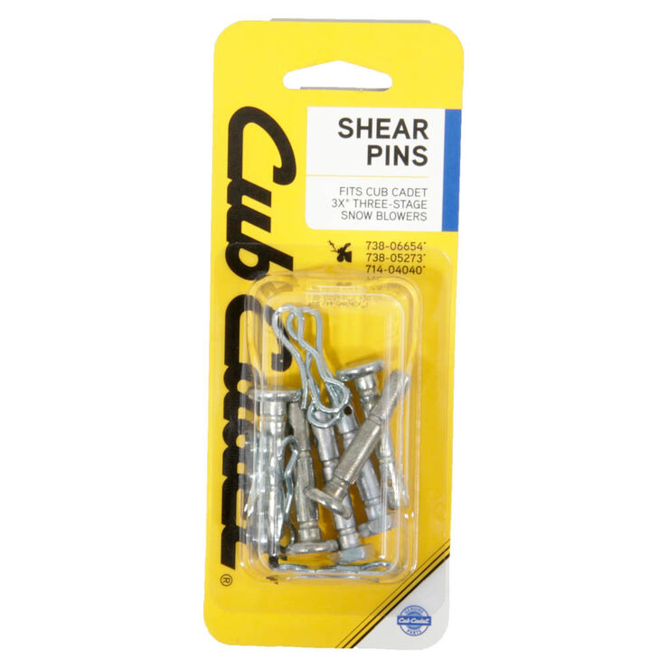 3Stage Snow Blower Shear Pin Kit 75310904 Cub Cadet US