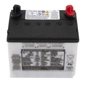 Dry Top-Vented Battery Without Acid - 300 CCA